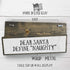 Xmas Wood Signs (Medium - Wood And Metal, Dear Santa Define Naughty)...