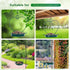 Bird Feeder for Wild Birds Outdoor Hanging Bird Feeder for Garden and Patio (7.87 * 8.66)...