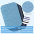 HTVRONT Iron on Patches for Clothing Repair, Cotton Patches Iron on, Dark Blue Repair Decorating Kit 20 Pieces Iron on Patch Size 3" by 4-1/4" (7....