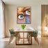 Posterizer 1 pcs-vibrant psychedelic abstract colorful art of eyes 3-Abstract & Modern Art-Fantasy & Fiction Art-Gift for Men Women Entrepreneur T...