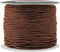Mandala Crafts 0.5mm 109 Yards Brown Cotton Waxed Cord for Jewelry Making Bracelet Cord Waxed String - Beading String Thread Jewelry Cords for Nec...