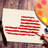 12 Pcs American Flag Stencils, We The People Flag Stencil Sunflower Eagle Mountain Bear Deer 1776 American Flag Templates for Painting on Wood Wal...