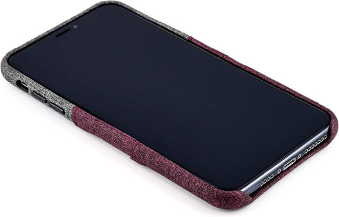 Dockem Wallet Case for iPhone Xs Max (6.5"): Built-in Metal Plate for Magnetic Mounting & 2 Credit Card Holder Slots (Luxe M2 Synthetic Leather, M...