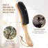 BFWood Clothes Brush - Boar Bristle Hat Brush Lint Brush for Suits, Cashmere, Wool, Velvet, Suede and Pet Hair - Large Beech Handle...