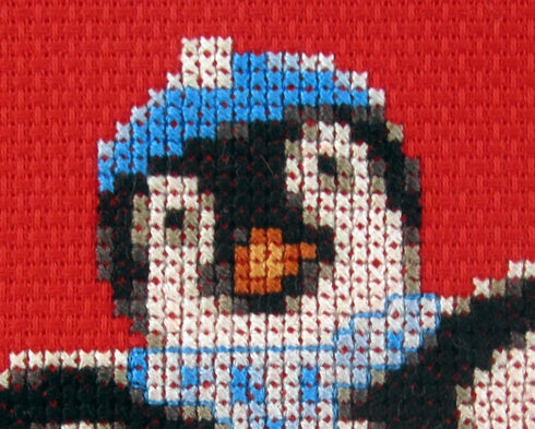Penguin Christmas Counted Cross Stitch Kit by Orcraphics...