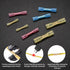 130 Pcs Heat Shrink Butt Connectors Kit, 10-26 AWG Butt Splice Electrical Wire Connectors Kit, Waterproof Insulated Marine Automotive Crimp Termin...