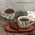 Ceramic Coffee Mug, 12oz Novelty Unique Teacup with Large Handle, Stoneware Cup for Tea Mocha Latte Cappuccino Espresso, Gift for Women and Men (1...