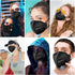 Bwinmak Fashion Wearable Air Purifier Usb Exhaust Fan for Maskes,for Cooking,Training,Running,Cycling,Outdoor Sports (Black Fan,Full Set)...