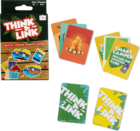 Think A Link Travel Card Game by TrunkWorks | Family Friendly | for Ages 5 and Above | Develops Creative Thinking, Problem Solving, Logic and Reas...