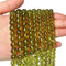45pcs 8mm Natural Stone Beads Peridot Beads Crystal Gemstone for Jewelry Making, DIY Bracelet Necklace...