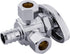 EFIELD Dual Outlet Angle Stop Valve,1/2" Crimp Barb Pex Inlet x (3/8 inch x 3/8 inch) Compression Outlet...