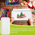 50 Pcs Crafts Foam Trays, White Foam Meat Tray Food Tray Paint and Ink Mixing Trays Rectangle School Printmaking Foam Trays for DIY Art Craft Diss...
