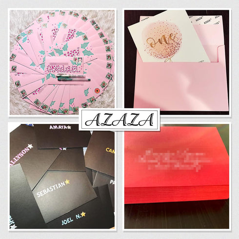 A7 ivory Invitation 5x7 Envelopes - Self Seal, Square Flap,Perfect for 5x7 Cards, Weddings, Birthday, invitations, Graduation, Baby Shower, 5.25 x...