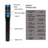 SinLoon Visual Fault Locator,Red Light Pen Fiber Optic Cable Tester Meter,Cable Test Equipment Suitable for 2.5 mm Connector, for CATV Telecommuni...