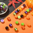 LiQunSweet 1 Set 50 Pcs DIY Halloween Beads Decoration Making Kit Including Acrylic Round Beads Chain Wire Lobster Clasps for DIY Jewelry Making...