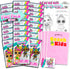 Mini Party Favor Set for Kids - 24 Grab n Go Play Packs with Coloring Pages & Stickers (Birthday Supplies)...