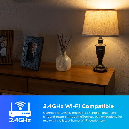 Enbrighten Vibe Smart Light Bulb, A19, Dimmable, 2700K-6500K Adjustable White, Compatible with Alexa and Google Home, Wi-Fi Light Bulb, 51336...
