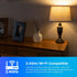 Enbrighten Vibe Smart Light Bulb, A19, Dimmable, 2700K-6500K Adjustable White, Compatible with Alexa and Google Home, Wi-Fi Light Bulb, 51336...