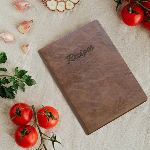 Dahey Recipe Book to Write in Your Own Recipes, Blank Hardcover Cookbook with Pocket, Personalized Family Recipe Journal Notebook to Organize Reci...