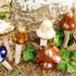 Accessories 8PCS Ceramic Mushroom Garden Pot Decoration Mushroom Figurine Indoor and Outdoor Flowerpot Decoration Lawn Tree Ornaments Pottery...