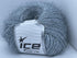 Sparkle Soft - Ice Yarns Metallic Lurex Nylon Eyelash Yarn 50gr (1.76ounces) 140m (153 Yards) Grey, Grey, Sparkle...