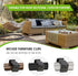 Adjustable Outdoor Furniture Clips Patio Sofa Clips,Sectional Sofa Furniture Chair Clips,Rattan Furniture Clamps Wicker Chair Fasteners, Connect T...