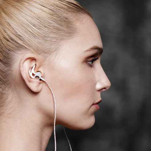 V-MODA Forza Metallo In-Ear Headphones with 3-Button Remote & Microphone - Apple Devices, Rose Gold...