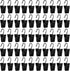 HOOSUN 50 Pack Stainless Steel Clip Hooks for Hanging,S Hook with Clip for Hanging Outdoor String Lights,Metal Christmas Lights Clips Hangers,Curt...