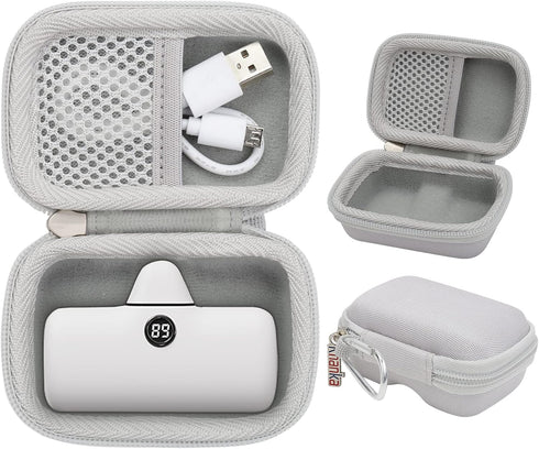 khanka Hard Travel Case Compatible with iWALK/Charmast/KKD/Abnoys/VEGER/Taegila Small Portable Charger 3350mAh 4500mAh 4800mAh 5000mAh 5200mAh 800...
