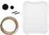 The Beadsmith, Wig Jig, Wig-A-Ma-Jig Beginner kit, includes 3 x 4 inch clear plastic jig, includes plastic pegs and 2 yards of copper, Silver and ...
