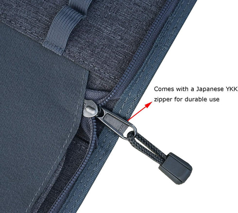 48 Slots Gray Fountain Pen Case, Canvas Pen Holder Display Pouch Bag Storage Large Capacity Water Resistant...