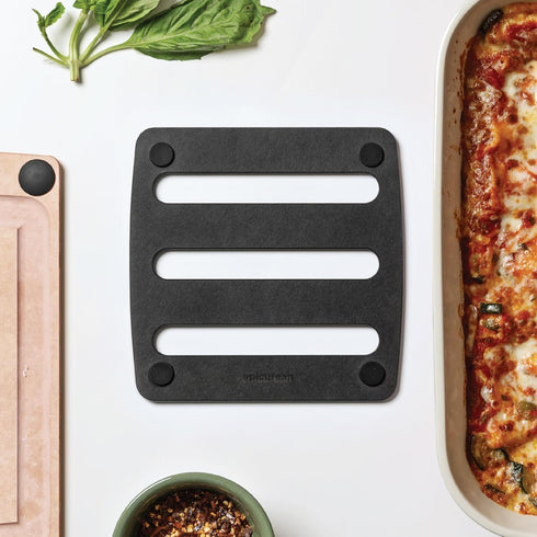 Epicurean Trivet, 7-Inch by 7-Inch, Slate/Black,010-07070203...