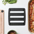 Epicurean Trivet, 7-Inch by 7-Inch, Slate/Black,010-07070203...