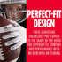 Franklin Sports Supratak Football Receiver Gloves - White/Chrome - Adult Medium...