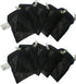 10 Pieces 3" x 4" Aquarium Filter Media Bags Small,Mini Fish Tank Media Mesh Filter Bags for Activated Carbon,Ceramic Rings,Mesh Reusable Bags wit...