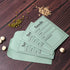 100 Pack Seed Saving Envelopes, 4.7 x 3.1 Inch Self-Adhesive Seed Packet Envelopes, Sage Green Envelopes for Garden...
