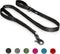 TwoEar 5FT 1IN Strong Black Dog Leash with 2 Padded Handles, Traffic Handle Extra Control, Comfortable Soft Dual Handle, Auto Lock Hook, Reflectiv...