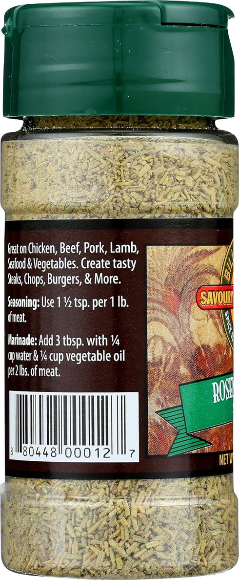 BARON SPICES & SEASONINGS Rosemary Garlic Seasoning Marinade, 2.64 OZ...