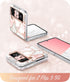 i-Blason Cosmo Series Case for Samsung Galaxy Z Flip 3 5G (2021), Slim Stylish Protective Bumper Case Without Built-in Screen Protector (Marble)...
