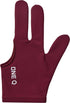 ONEQ 3 Fingers Billiard Gloves Snooker Cue Professional 3 Colors (Spandex) 5pcs/Set...