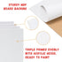 Simetufy 8 Pack Canvas Boards for Painting Multi-Size Paint Canvas Panels Set 4x4, 5x7, 8x10, 9x12, 11x14 Inches Pre-Primed 100% Cotton Blank Canv...