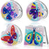 FILASLFT Butterfly Diamond Painting Compact Mirror Makeup Mirror Diamond Art Pocket Mirror Portable Foldable Mirror 4 Pcs Christmas Birthday Gifts...