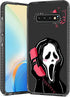 Toycamp for Samsung Galaxy S10 Plus Case, Cute Funny Skull Skeleton Design for Women Girls Boys Teens for Galaxy S10 Plus Cases, Cute Cartoon Blac...