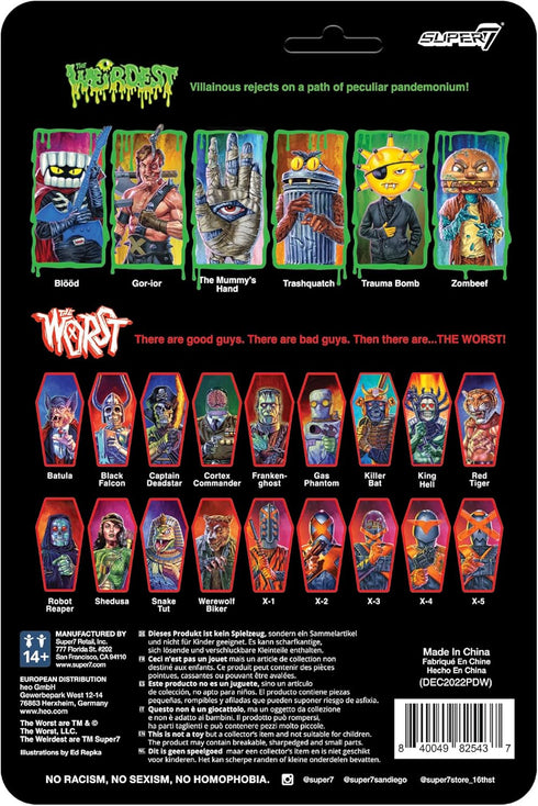 Super7 The Weirdest Trauma Bomb - 3.75" The Weirdest Action Figure and Accessory Campy Horror Collectibles and Retro Toys...