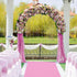 Shappy Carpet Runner Rug 55GSM Thickness with Carpet Tape Hallway Rug for Wedding Party Graduate Dance Floor Outdoor Accessories(Pink, 4 x 16.4 Fe...