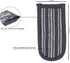 Pan Handle Cover for Cast Iron Skillet, Hot Pot Handle Holder, Heat Resistant Sleeve, 3 in x 6 in, 2 Pack, Gray Oeko-Tex Cotton...