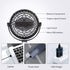 Battery Operated Clip on Fan, Portable Rechargeable USB Personal Fan 3 In 1 with hook and LED for camping, stroller, car seat, office...