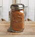 Circleware Yorkshire Mason Sugar Jar Glass Canister with Metal Lid Home Kitchen Glassware Food Preserving Storage Container for Coffee, Tea, Spice...
