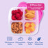 Bentgo Easyboxes 4-Compartment Snack Containers - 8-Piece Set with 4 Trays & 4 Custom-Fit Lids to Seal in Freshness - Reusable Food Storage & Meal...