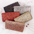 RIAH FASHION Rainbow Glitter Zip Around Wallet - Sparkly Confetti Single Zipper Clutch Purse with Card Slots (Rainbow - Silver)...